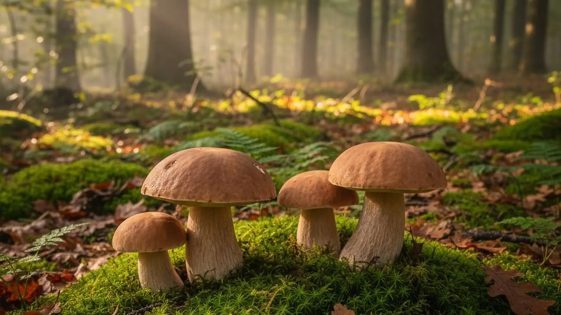 Houbaření na Třech Studních